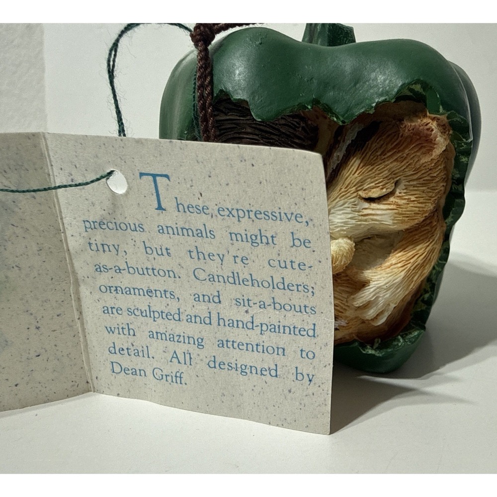 VTG Dean Griff Silvestri Handcrafted Charming Tails: Picking Peppers Ornament - Picture 9 of 9